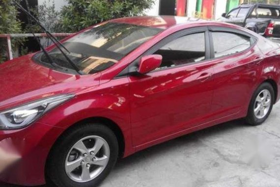 Fresh Hyundai Elantra Red 2015