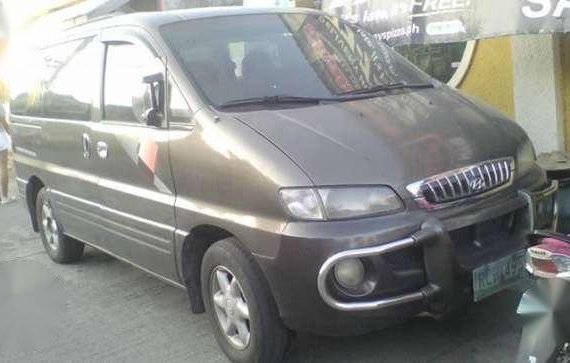 Hyundai starex 97 model manual diesel