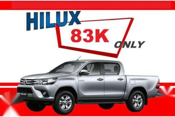 2017 Toyota Hilux 4X2 E DSL MT 83K ONLY Diesel Manual