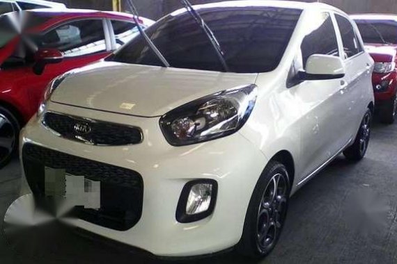 EX White Color Picanto2015 Kia#Manual.T