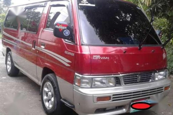 "RUSH SALE" Nissan Urvan Escapade