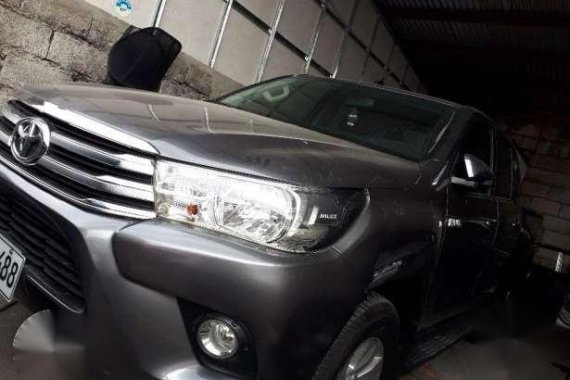 2016 Gray hilux 2.8 G 4X4 manual toyota
