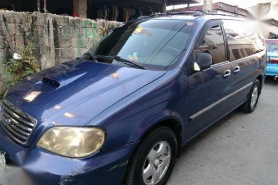 2003 KIA Sedona Carnival Manual DSL