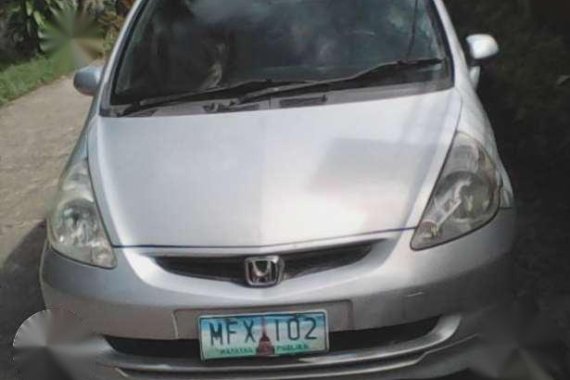 Honda fit silver