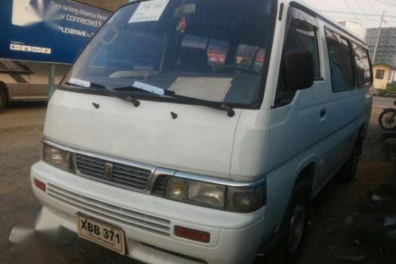 nissan urvan escapade 2002