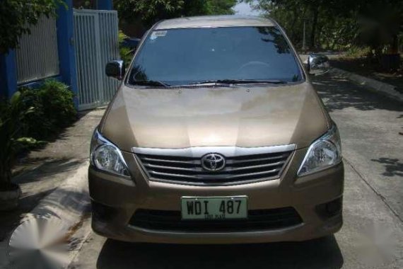 2013 Toyota Innova E for sale