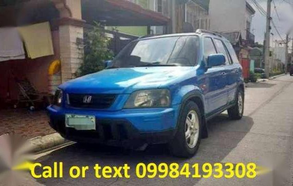 Honda CRV 99 Manual trans