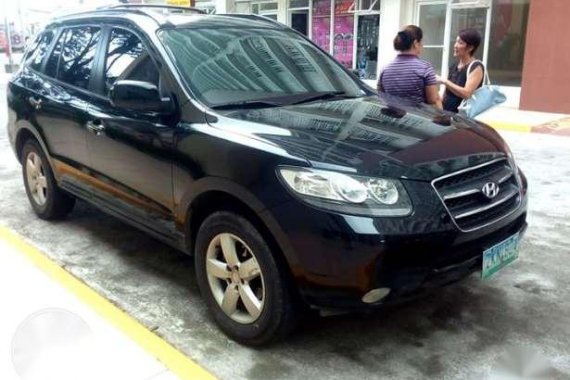 SUV 2007 Hyundai Santa Fe Jet Black CRDI VGT Diesel