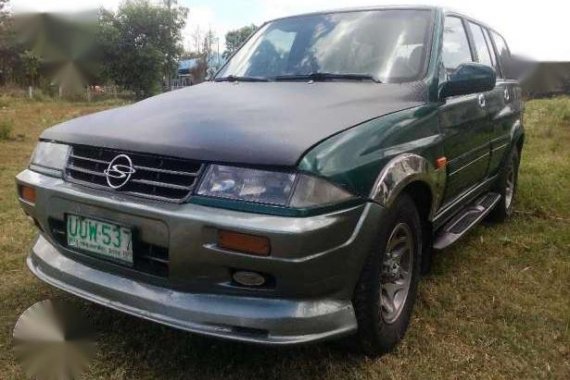 Mercedes Benz (ssangyong) MUSSO 4x4 Tipid sa Diesel Manual 4wd RUSH