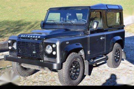 Land rover defender 90 autobiography special edition