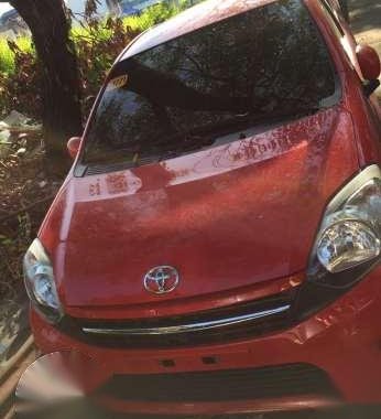 2016 Toyota Wigo E manual red for sale