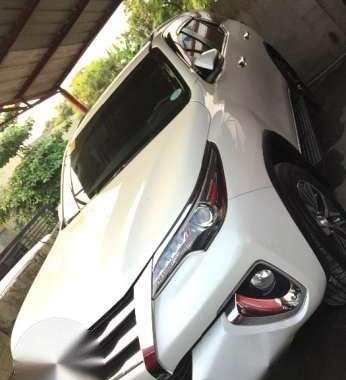 2017 Toyota Fortuner Automatic Pearl White