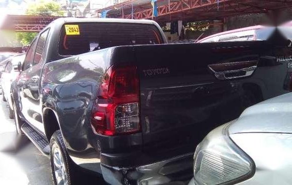 2017 Hilux GRAY Automatic 2.4 G Toyota 1.500kms Mileaged