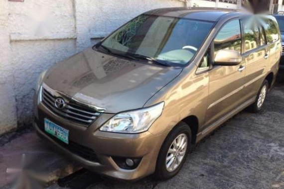 2012 toyota innova G diesel manual