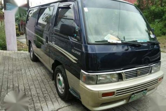 for sale Nissan urvan escapade