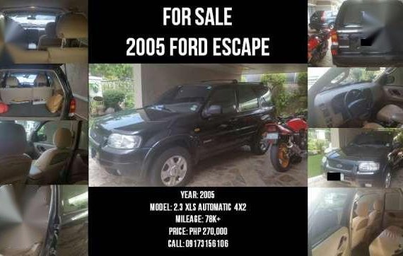 2005 Ford Escape SUV Car For Sale