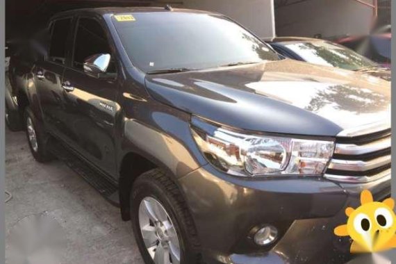 2017 Toyota Hilux 2.4G 4x2 Variant Matic Gray