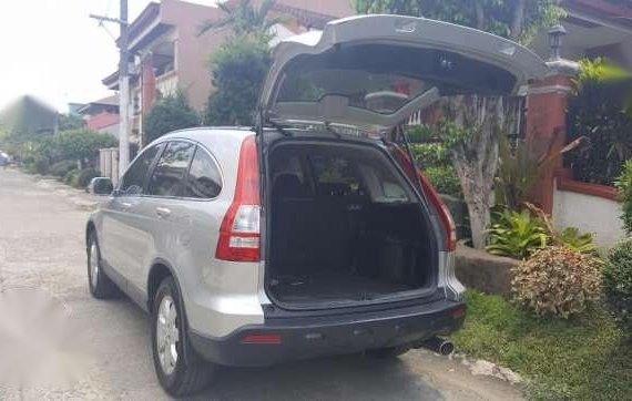 2007 Honda CRV Silver
