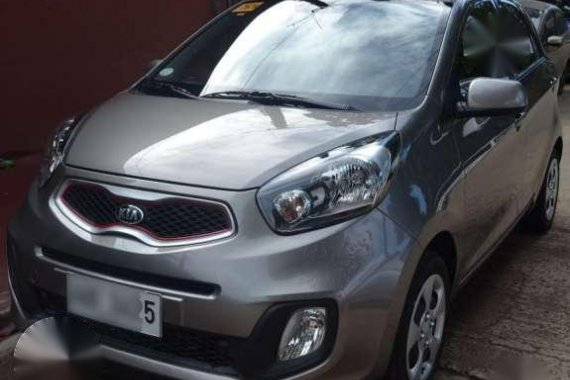 2015 Kia Picanto Gray manual AS GOOD AS NEW with 5tkm only