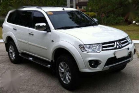 2014 Mitsubishi Montero sport 4x4 GLS-V Manual Transmission