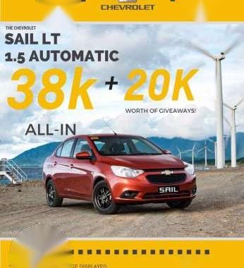 Sail Chevrolet 1.5 Automatic and Manual