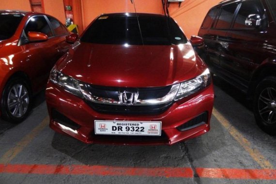 Honda City 2015 Gasoline Automatic Red