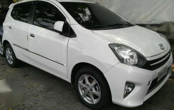 2015 Toyota Wigo 1.0G White MT for sale