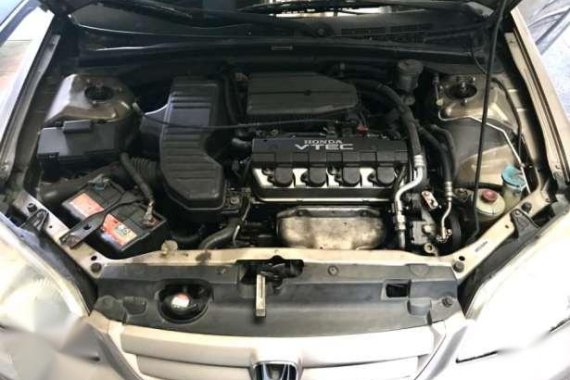 Honda Civic VTi DIMENSION AT 2001