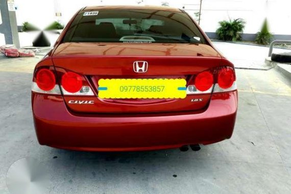 Manual honda civic 1.8s fd 2007 model acquired