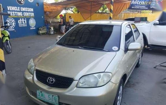 Well maintained Toyota Vios G 2003 Manual for sale 