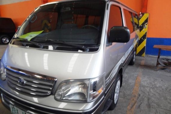 Toyota Hiace 2002 P598,000 for sale