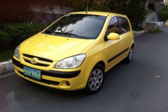 Hyundai Getz 2006 1.4 16v automatic