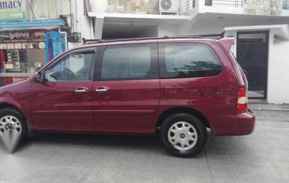 2001 kia carnival LS