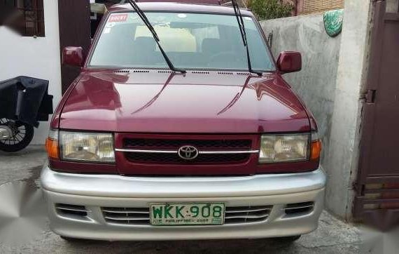 1999 Toyota revo SR 1.8EFI gas