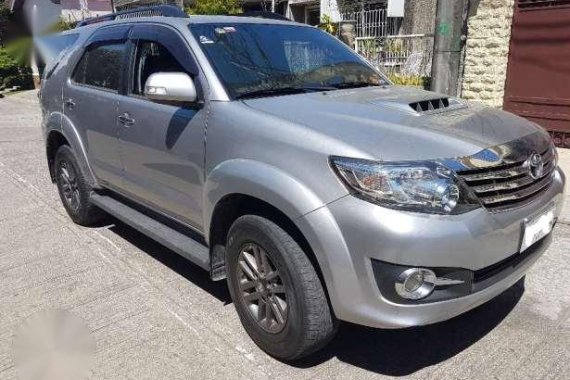 2015 Toyota Fortuner G AT 4x2 Diesel Silver Metalic
