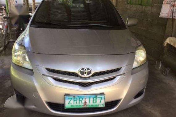 Well maintained Toyota Vios E 2008 Beige Fully aircondition for sale