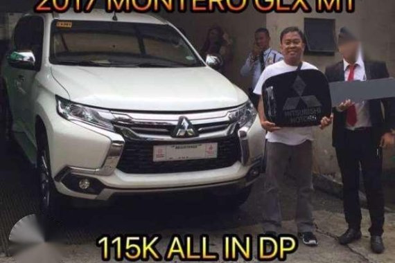 2017 Mitsubishi Montero Sport GLX MT 115K All in DP