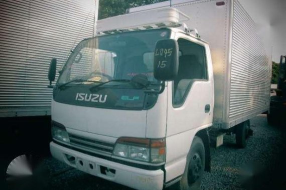 1145 #15 Isuzu Elf Aluminum Closed Van LM Truck