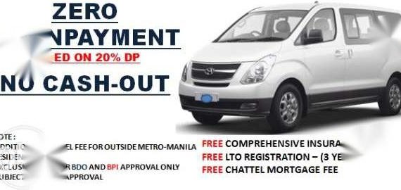 Zero Cashout Hyundai Grand Starex 2.5 Dsl