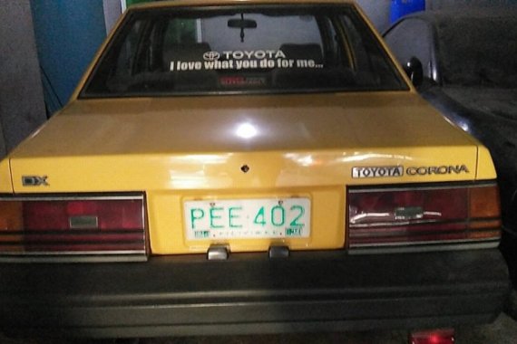 1983 Toyota Corona 1.5L MT Gasoline