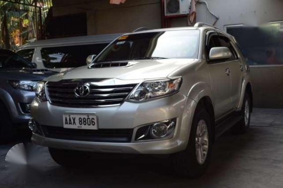 Toyota fortuner g 2014 at