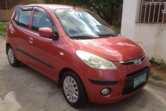 Hyundai i10 gls 1.2 manual 2009