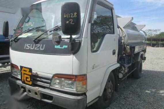 1128 #2 Isuzu Elf Tanker 3KL Truck