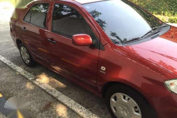 Toyota Vios Red 2006 MT for sale