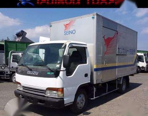 Ichiban - Isuzu Elf Alum Van Truck 6W - Japan Surplus Trucks