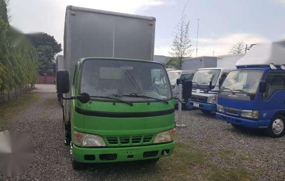 Toyota Dyna Aluminum Van 14ft - isuzu - canter - dropside - cargo -