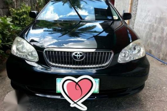 Well maintained Toyota Altis 1.6 E 2007 Manual Gas for sale