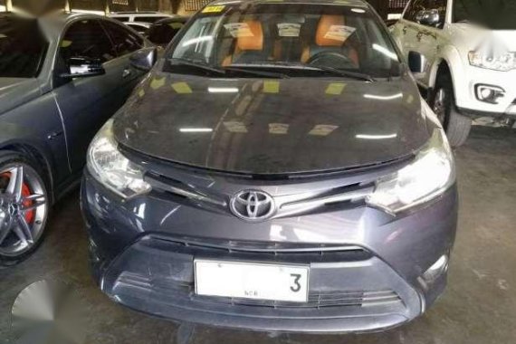 Well maintained 2014 Toyota Vios E Manual Grey color for sale