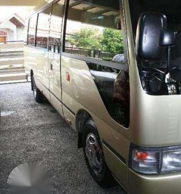 2004 Toyota Coaster MT Beige For Sale