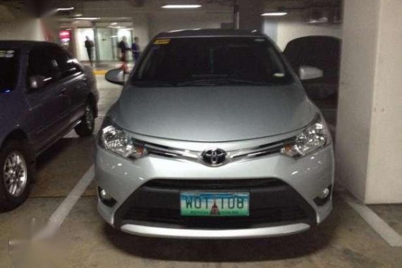 Well Maintained Toyota Vios E 2014 Manual Silver for sale